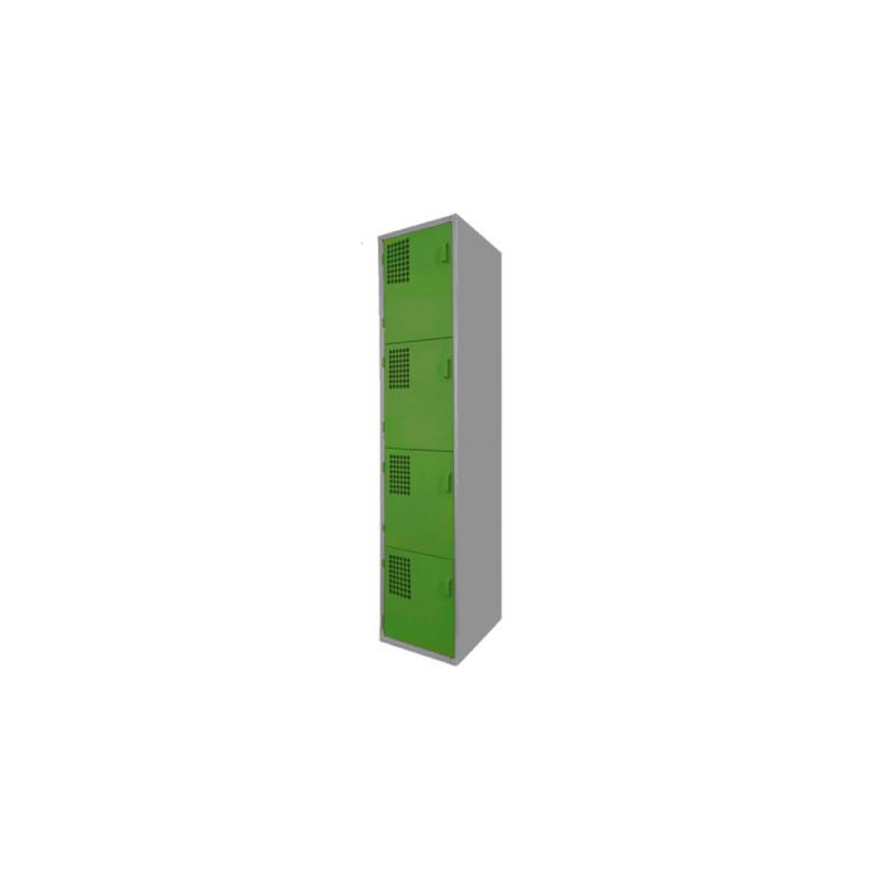 Locker Color Verde- 4 Puertas