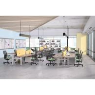 Estacion de trabajo de muebles de oficina