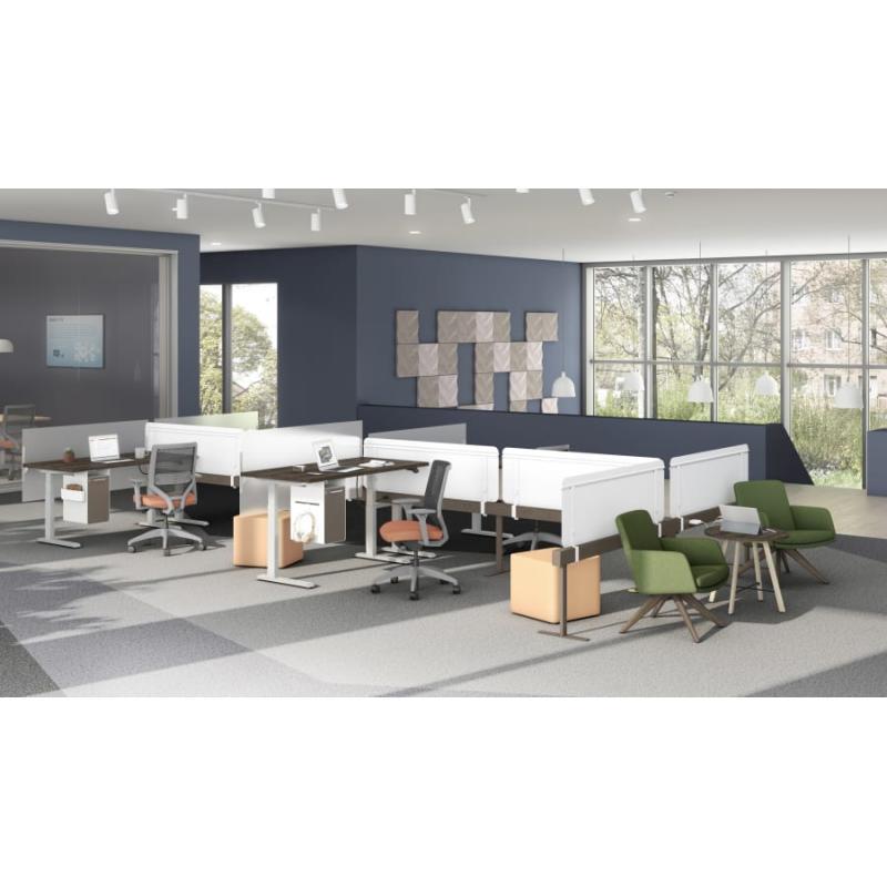 Estacion de trabajo de oficina de cubiculo