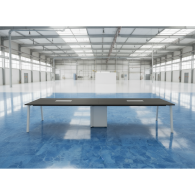 Estacion de trabajo de oficina cubica