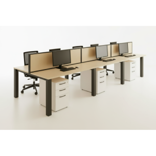 Estación de trabajo WHITE TEAM