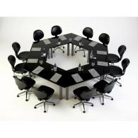 Mesa de Juntas y conferencias para 12 personas FLEX PROD
