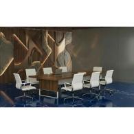 Mesa de reuniones de conferencias de oficina