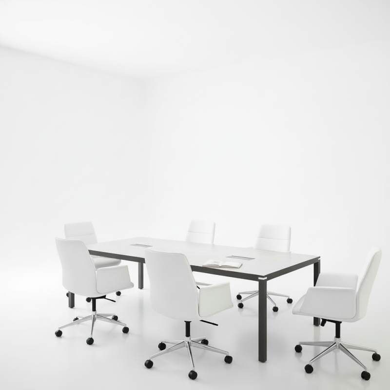 Mesa de oficina moderna para conferencias