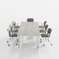 Mesa de conferencias de oficina