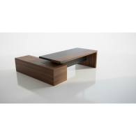 Escritorio de CEO brown ligth