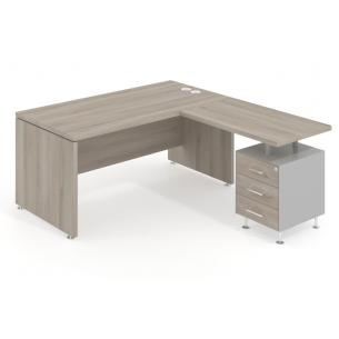 Escritorios de oficina Corner brown