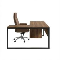 Escritorio de oficina ejecutivo de esquina