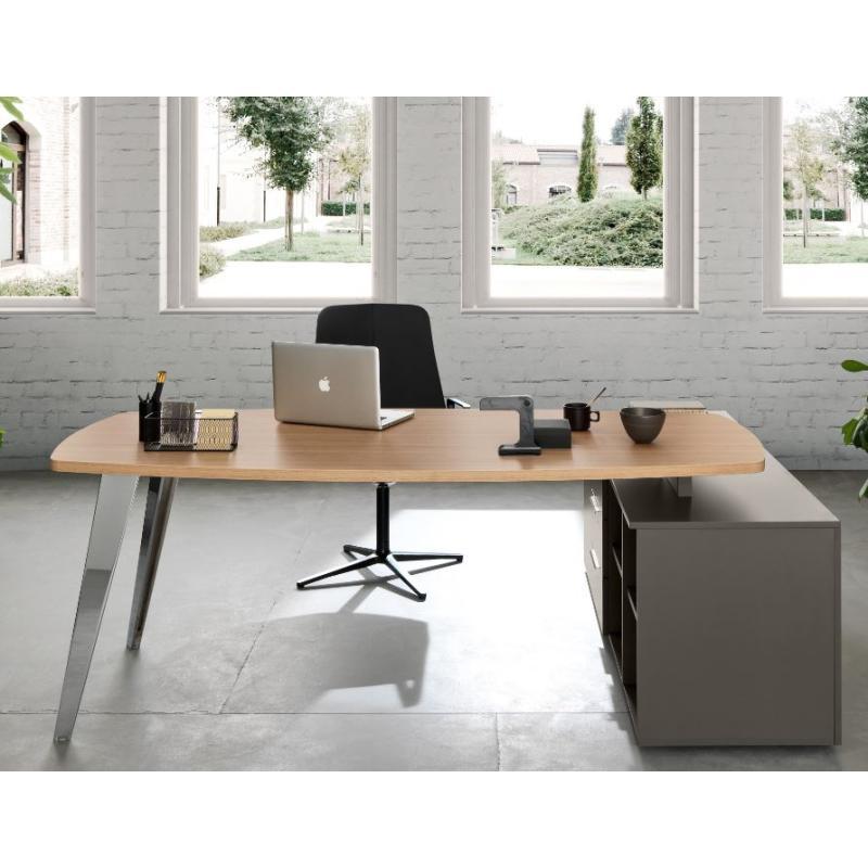 Escritorio de oficina de madera