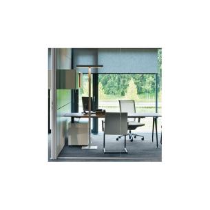 Escritorio de oficina ejecutivo rectangular de melamina