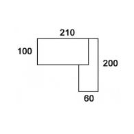 Escritorio en L brander