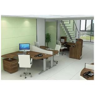 Escritorio de banco rectangular