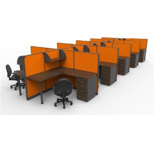 Estación de trabajo Cubículo Flypi