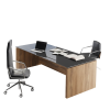 Escritorio de oficina con cajones