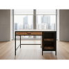 Escritorio Drawers / Café con negro /
