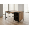 Escritorio Drawers / Café con negro /