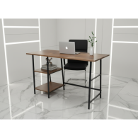 Escritorio Herrería Y Madera Industrial