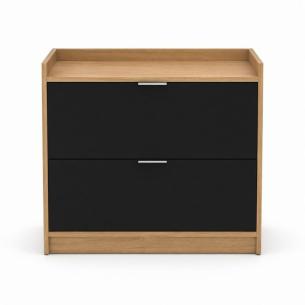 Archivero Horizontal Ejecutivo de 2 Gavetas