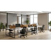 Estación de Trabajo de oficina Lineal WoodLine Pro 6