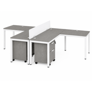 Estación de Trabajo Modular para 4 Personas NOVA