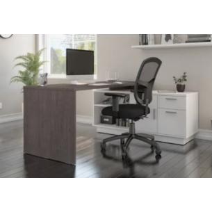 Escritorio Para Computadora De Madera En Forma De L